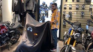 Taking Delivery of TRIUMPH SPEED 400 in Keerthi Triumph Bangalore