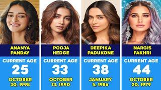 Age of Famous Bollywood Actresses