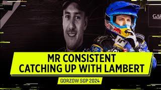 Catching up with Mr Consistent  Robert Lambert Feature #GorzowSGP 2024  FIM Speedway GP