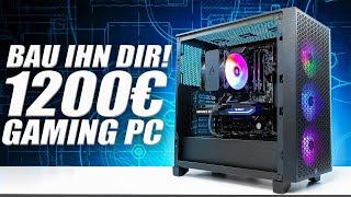 BESTER 1200 Euro GAMING PC  Zusammenbauen & Test oder zum fertig kaufen