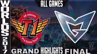 SKT vs SSG Highlights ALL GAMES - Worlds 2017 Grand Final SK Telecom T1 vs Samsung Galaxy