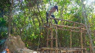 Girl Living Off Grid Build The Most Beautiful Home Villa in the Jungle