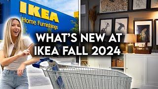 IKEA SHOP WITH ME FALL 2024  NEW PRODUCTS + HOME DECOR