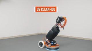 Hoe bedien ik de Norton Clipper CG CLEAN 430 boen- en schrobmachine?