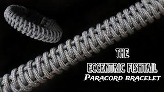 HOW TO MAKE THE ECCENTRIC FISHTAIL PARACORD BRACELET EASY PARACORD TUTORIAL DIY.