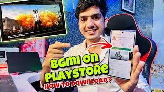 HOW TO DOWNLOAD BGMI ON PLAYSTORE?  BGMI UNBAN  BGMI PLAYSTORE DOWNLOAD LINK