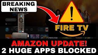 FIRESTICK BLOCKS 2 HUGE APPS