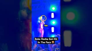 A Fan Threw A Phone At Bebe Rexha