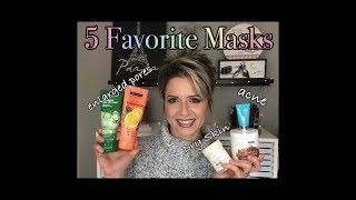 Top 5 Favorite Facial Masks for Mature Skin  Enlarged Pores Acne Dry Skin