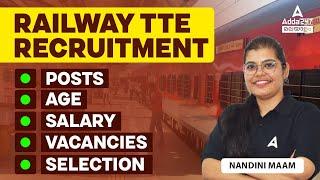 Railway TTE Vacancy 2023 Malayalam  Railway TTE Syllabus Age Selection Process  Full Details
