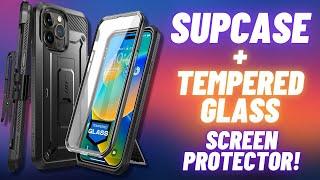 SUPCASE UBPro iPhone 14 Pro Case Review  BUILT-IN Tempered Glass Screen Protector