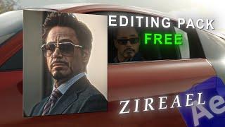 Free Editing Pack For 10000 Subscribers - After Effects  Zireael