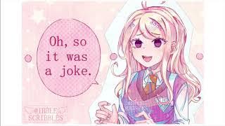 Its was a joke Akamatsu-san { A Danganronpa Comic Dub }