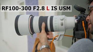 The Canon RF100-300mm F2.8 L IS USM lens for High-Fashion