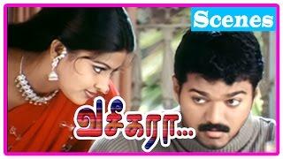 Vaseegara Tamil Movie  Scenes  Sneha asks Vijay to marry her  Sneha warns Vijay