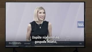 Minji Miletić je smešno građanima Srbije ništa nije smešno…