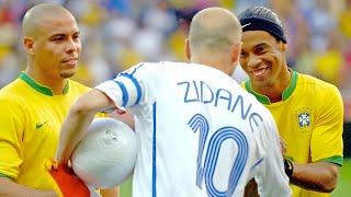 Ronaldo & Ronaldinho will never forget Zidanes performance in this match