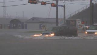 Heavy downpours and floods in Rio Grande Valley