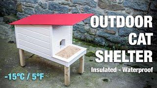 DIY Outdoor Cat Shelter