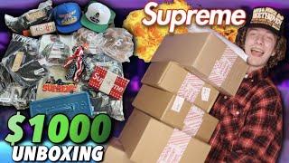 I Spent $1000 on Supreme & They Cancelled My Order Week 1 Unboxing