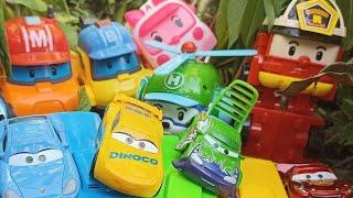 mencari mobil mainan Disney pixar McQueen dinoco boby tometter  smokey sally