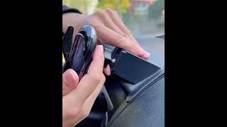 Product Link in the Comments Quick Grip Auto-Clamping Wireless Charge Car Phone Holder