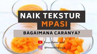 NAIK TEKSTUR MPASI PRAKTIS BANGET BISA DICONTOH