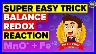 Balancing Redox Reactions By Ion Electron Method  Easy Trick