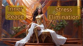 Inner Peace and Stress Elimination Goddess Athena Kays Angelic Harmony with Rain Water and Birds