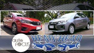 Honda City RS vs Mitsubishi Mirage G4 GLS CVT  Head-to-Head