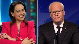 Lefties losing it Rita Panahi applauds SNL skit mocking Tim Walz