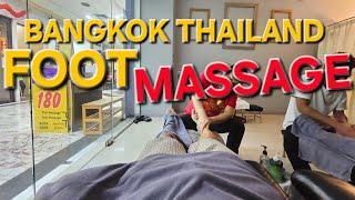 BANGKOK THAILAND FOOT MASSAGE  Number One thing to do in Bangkok