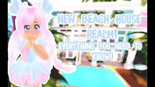 THE BEACH HOUSE IS OUT EVERYTHING YOU NEED TO KNOW  Roblox Royale High Update