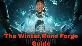 Лучший гайд на новый рейд The Winter Rune Forge. В 5 сезоне New World