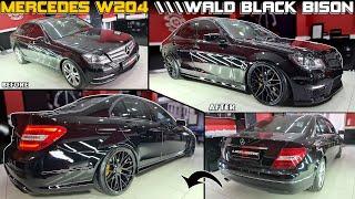 Mercedes W204  C63 Bodykit  Schwarzer Bison - Modifiziert