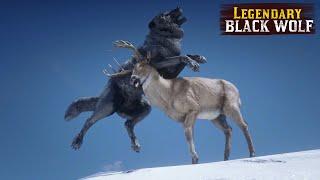 Playing as Legendary Black WOLF in Red Dead Redemption 2 PC