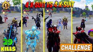  OMG  8 X-SUIT IN THE SAME MATCH THIS ENEMY WITH 4 X-SUIT & MYTHIC GOLDEN MCLAREN  VS ME IN BGMI