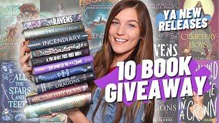 HUGE 10 BOOK GIVEAWAY  YOUNG ADULT NEW RELEASES 2021