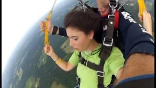 First time SKYDIVING