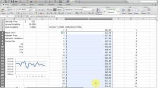 How to Simulate Stock Price Changes with Excel Monte Carlo