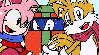 Amy And Tails Gift For Sonic - Knuckles Tails  Sasso Studios