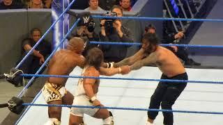The Usos vs Shelton Benjamin and Chad Gable at WWE SmackDown Live