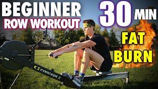 The BEST 30-Minute Beginner Rowing Workout FOLLOW ALONG