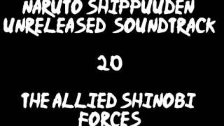 Naruto Shippuuden Unreleased Soundtrack - The Allied Shinobi Forces BETTER