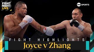  𝐁𝐈𝐆 𝐁𝐀𝐍𝐆 𝐙𝐇𝐀𝐍𝐆 𝐃𝐎𝐄𝐒 𝐓𝐇𝐄 𝐃𝐎𝐔𝐁𝐋𝐄   Zhilei Zhang vs Joe Joyce Fight Highlights  #ZhangJoyce2