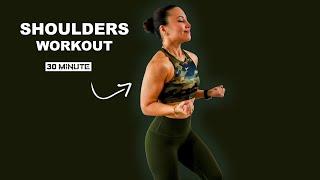 INTENSE Dumbbell SHOULDER Workout at Home  Supersets