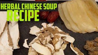 Herbal chinese soup recipe