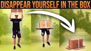 Make Yourself DISAPPEAR IN THE BOX│Magic Trick