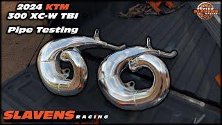 2024 KTM 300 XC-W TBI - Pipe Testing