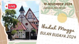 Ibadah Minggu Bulan Budaya - Minggu 10 November 2024 PK 07.00 WIB GKJW Jemaat Darmo